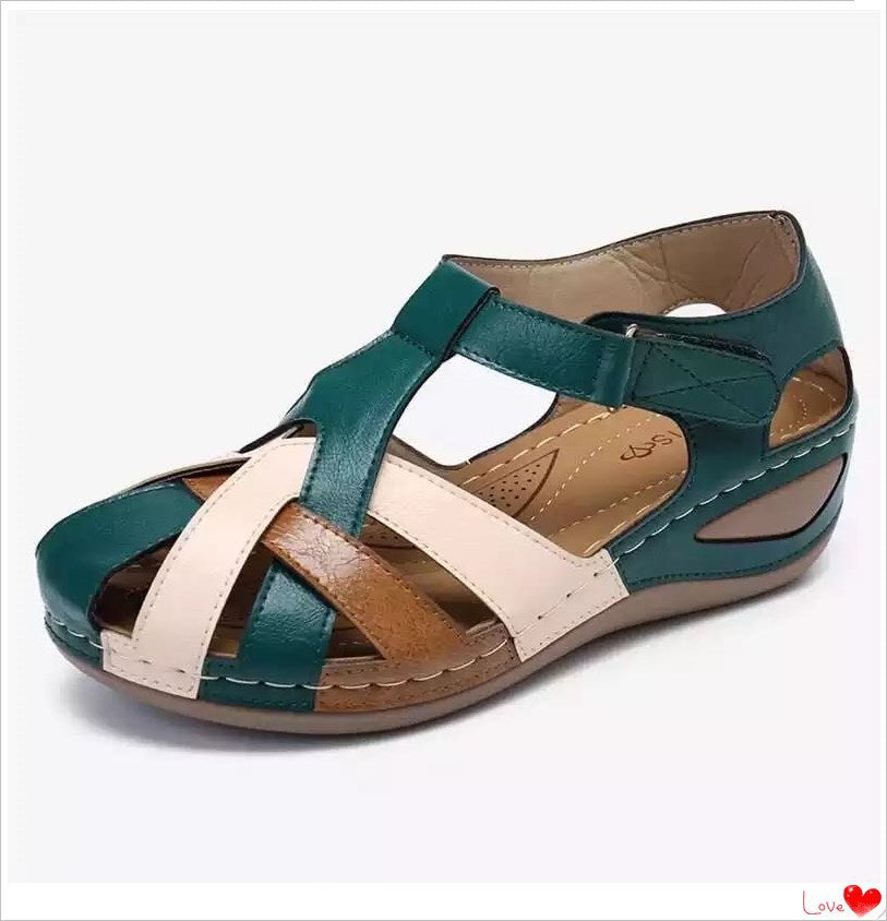 Sandalias y zapatillas de pendiente de patio de velcro de velcro de velcro al por mayor
